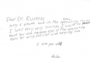 Ruotolo Patient Card